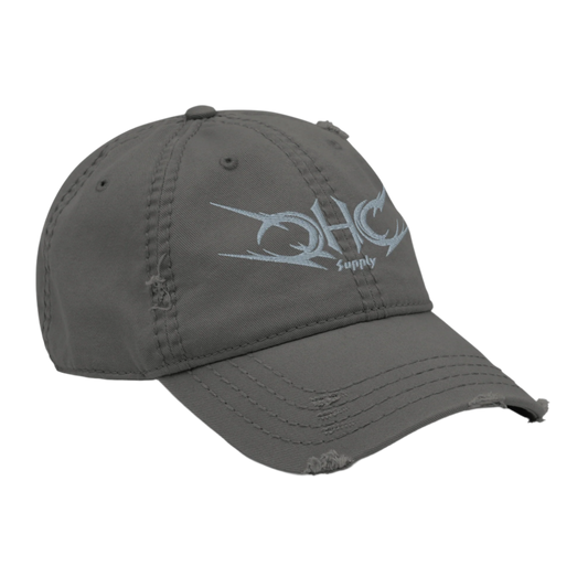 QHC Supply-Sharp (Distressed Dad Hat).