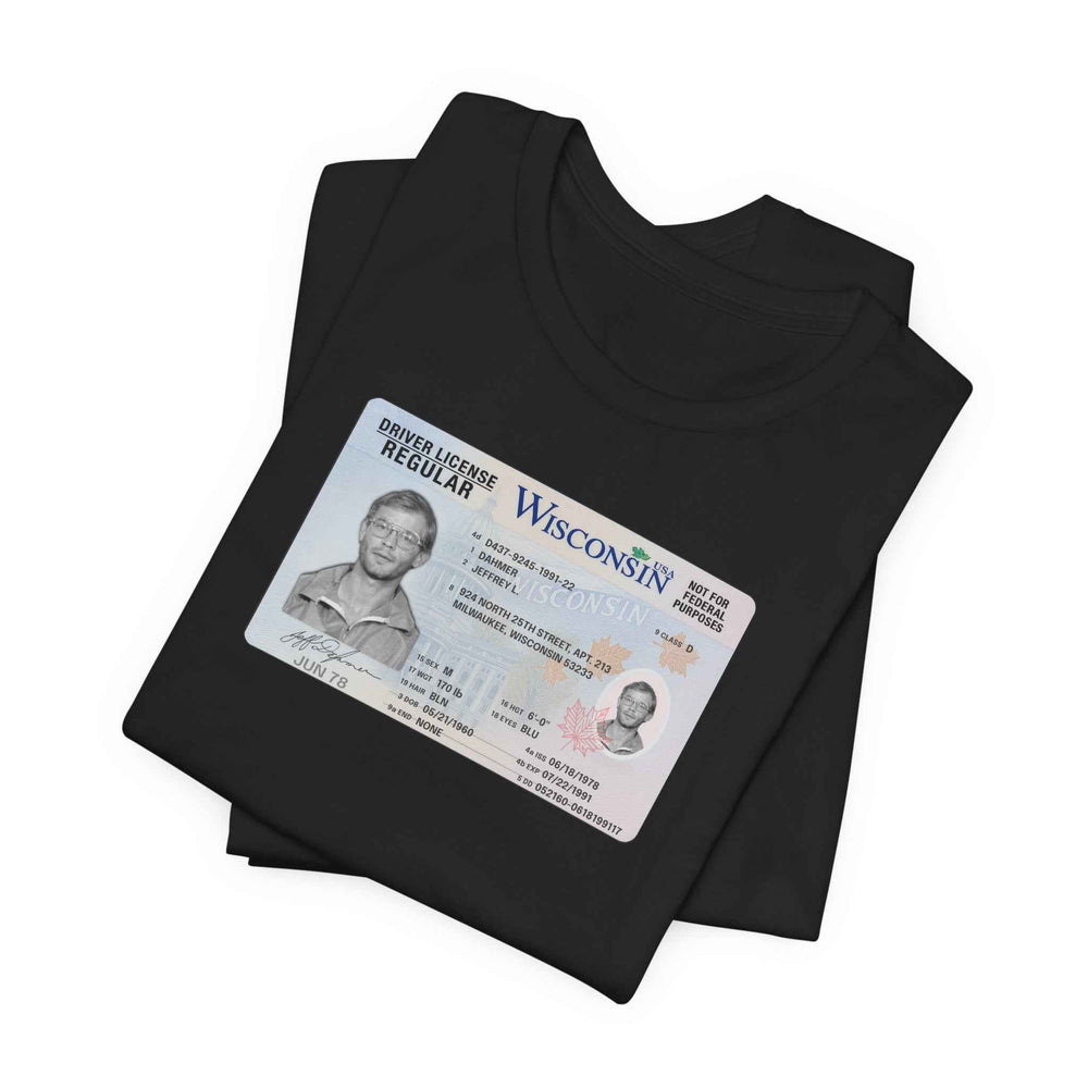Dahmer Serial Killer Shirt – Wisconsin License ID Tee - QHC Supply
