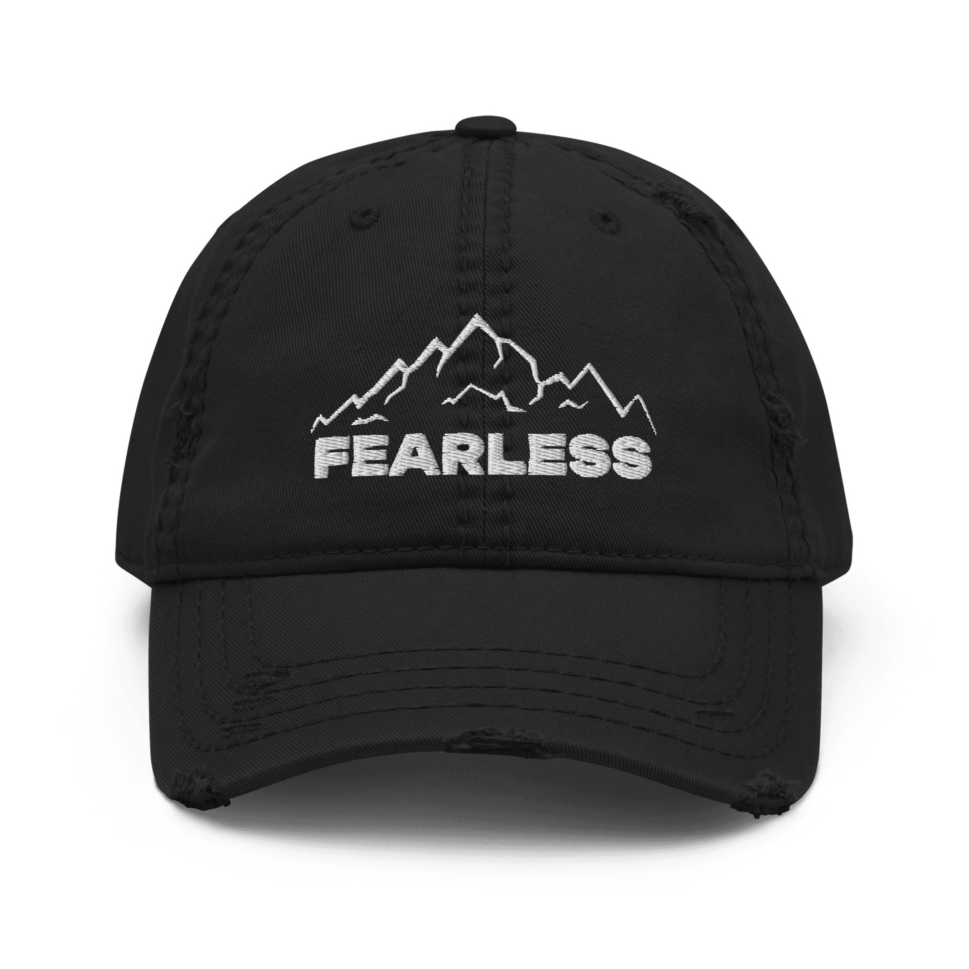 FEARLESS - Distressed Dad Hat - QHC Supply