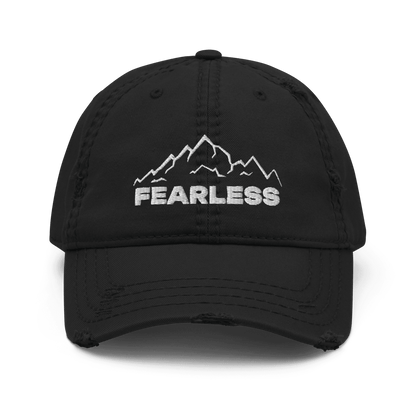 FEARLESS - Distressed Dad Hat - QHC Supply