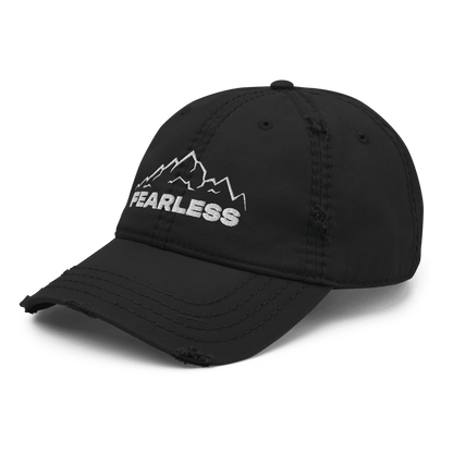 FEARLESS - Distressed Dad Hat - QHC Supply