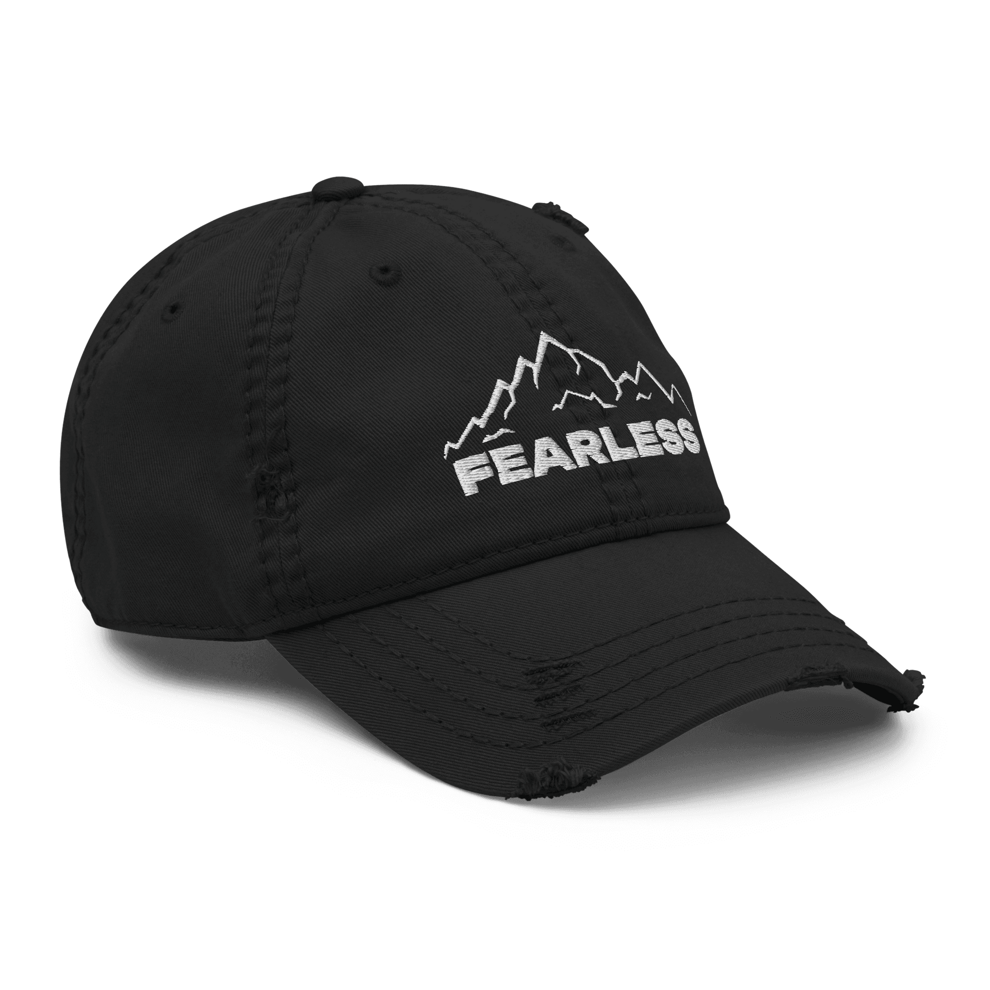 FEARLESS - Distressed Dad Hat - QHC Supply