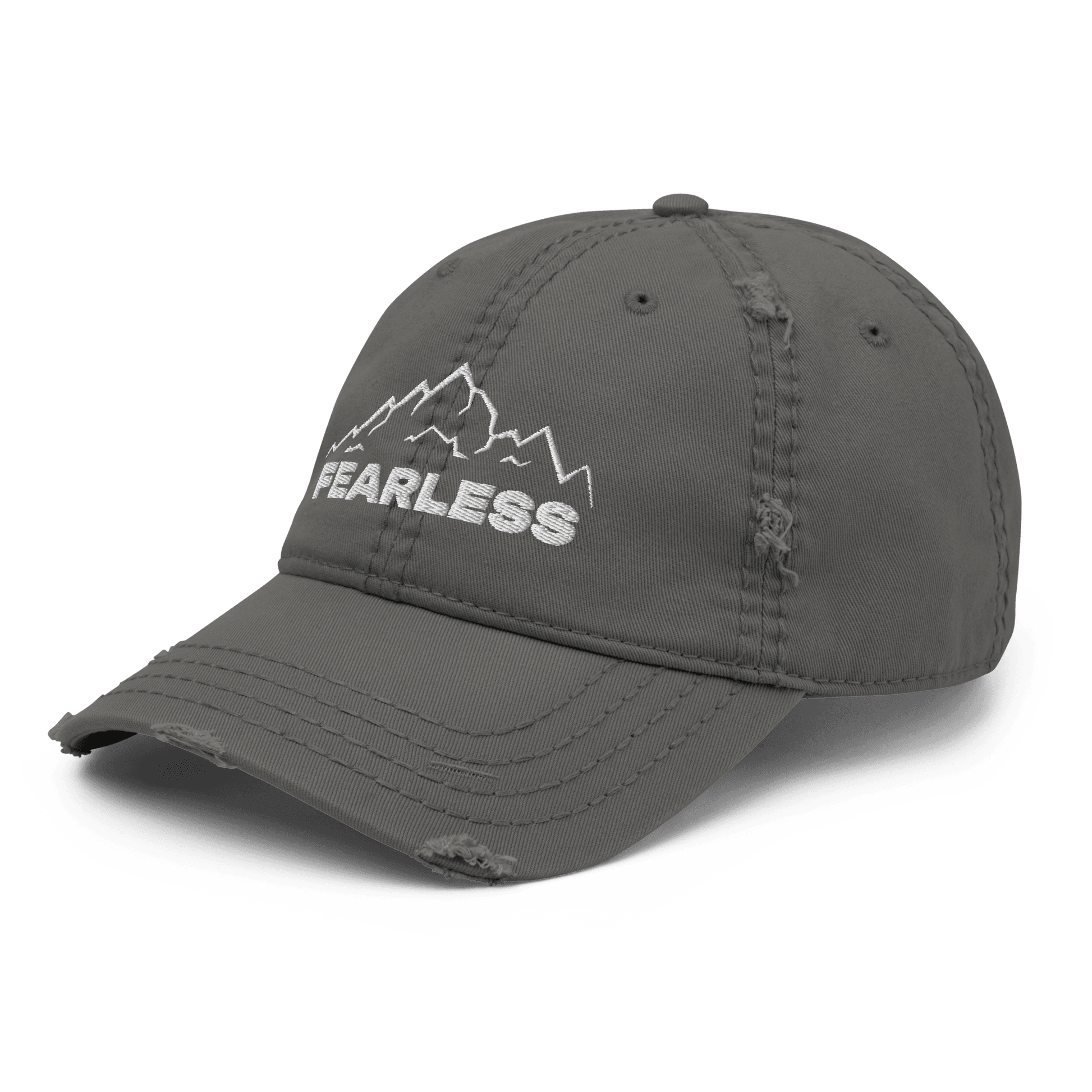 FEARLESS - Distressed Dad Hat - QHC Supply