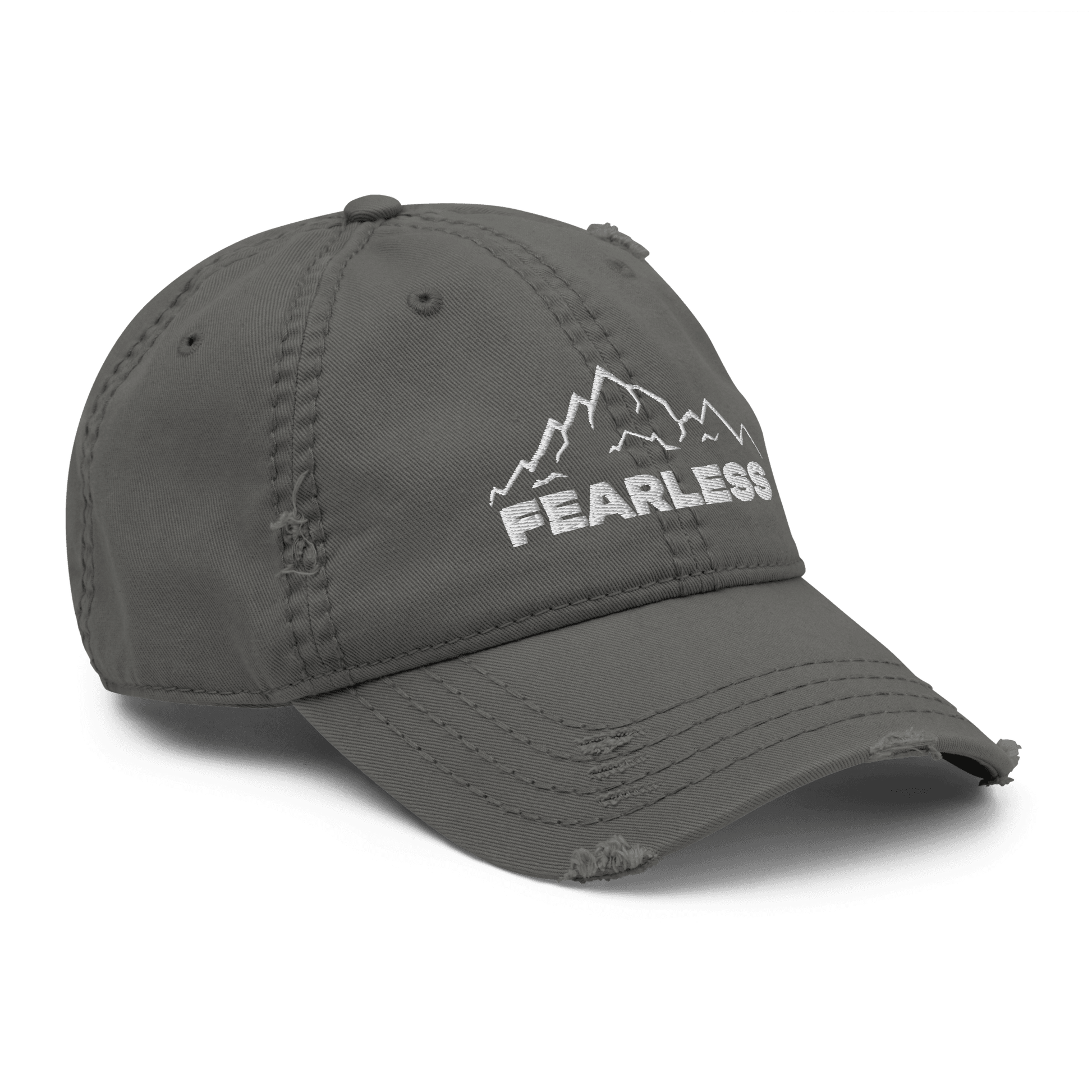 FEARLESS - Distressed Dad Hat - QHC Supply