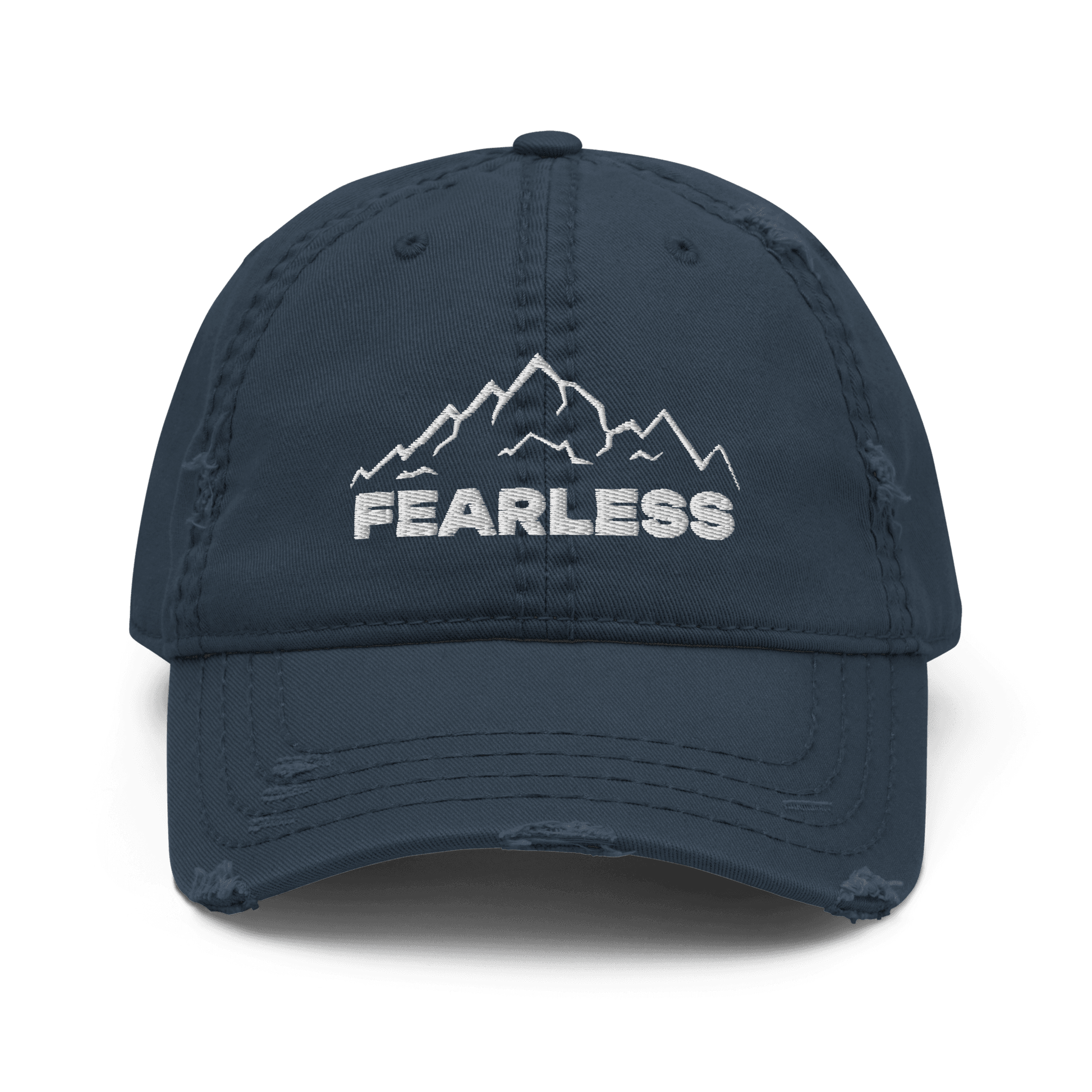 FEARLESS - Distressed Dad Hat - QHC Supply