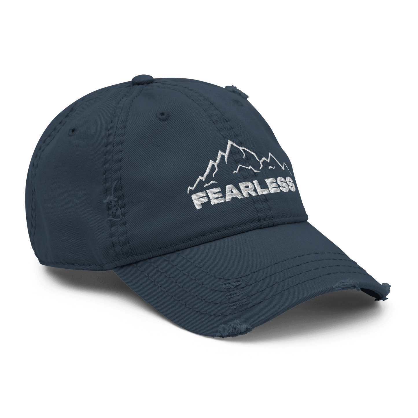 FEARLESS - Distressed Dad Hat - QHC Supply