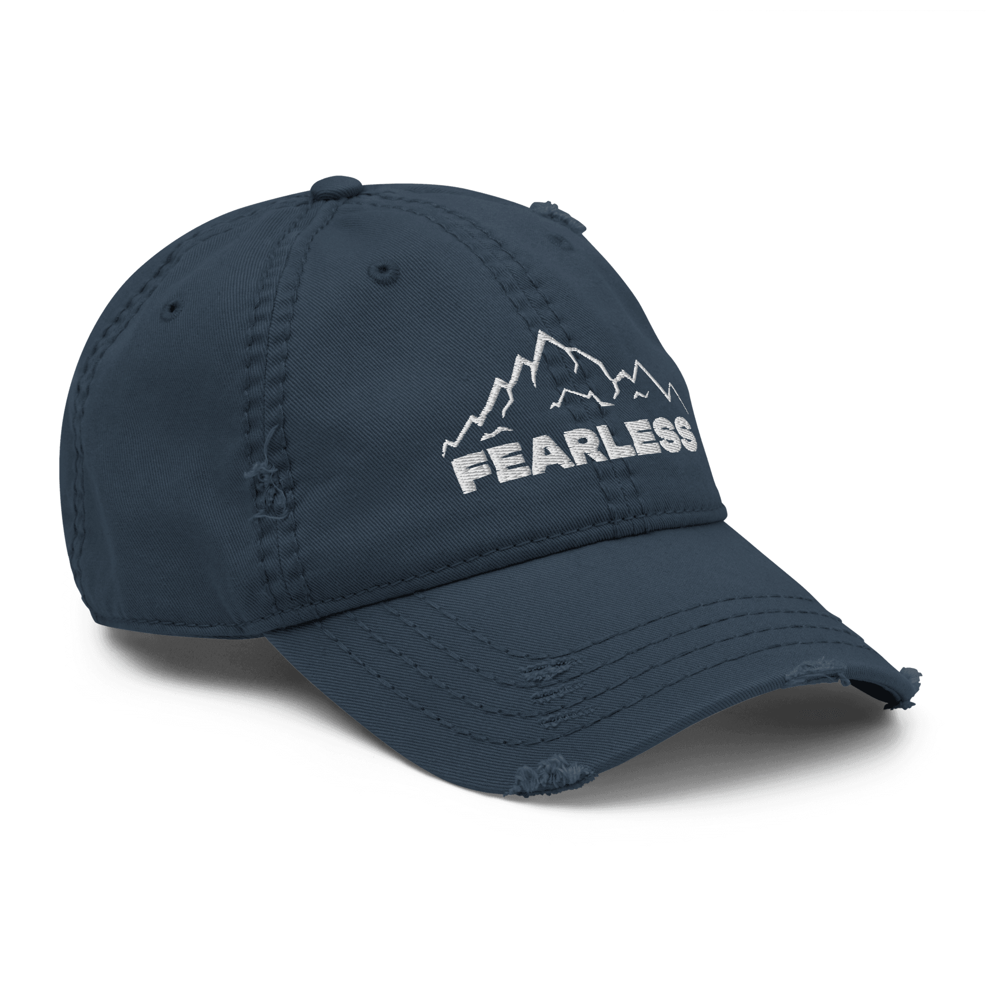 FEARLESS - Distressed Dad Hat - QHC Supply