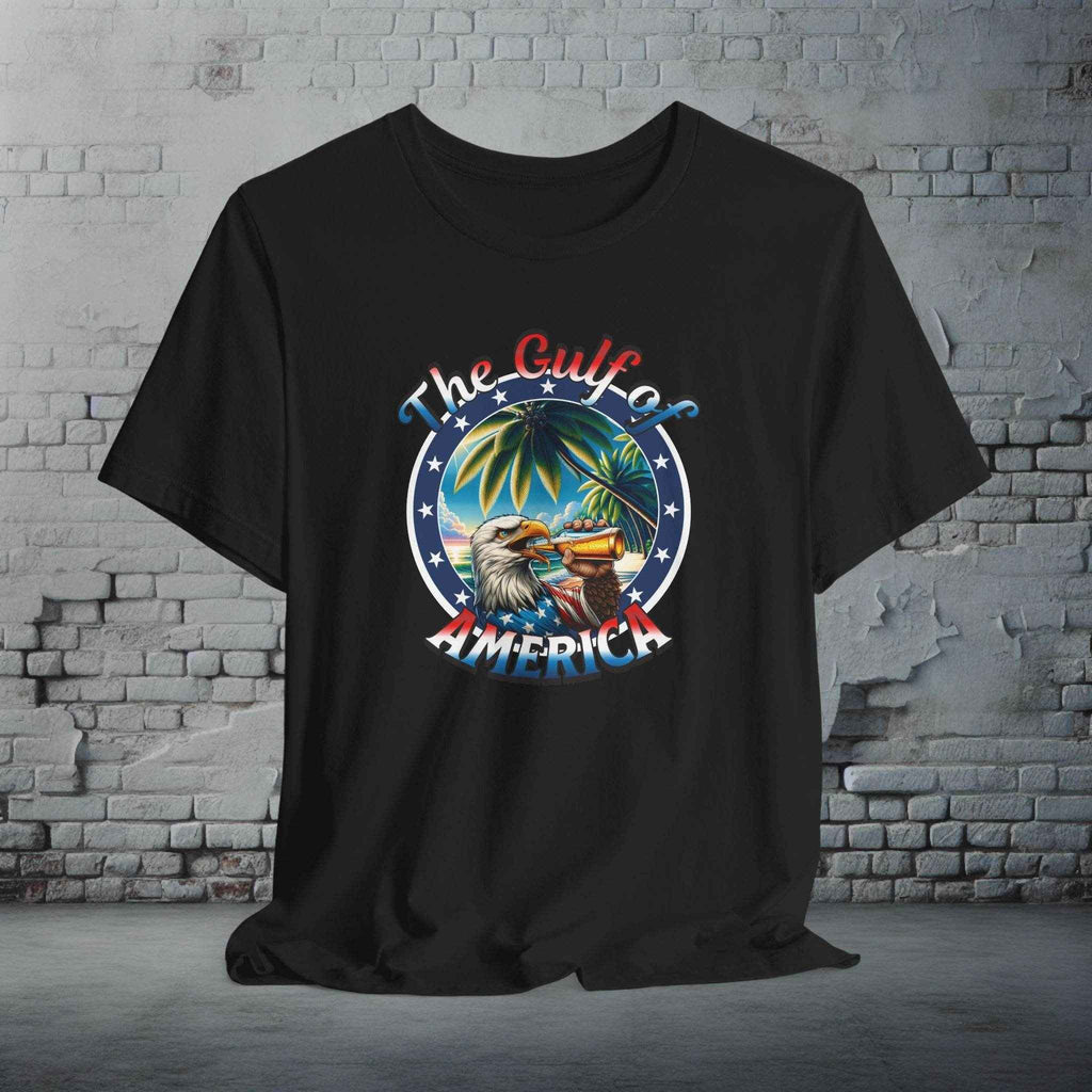 T-Shirt Trump Gulf of America USA Patriotic Design Tee - QHC Supply
